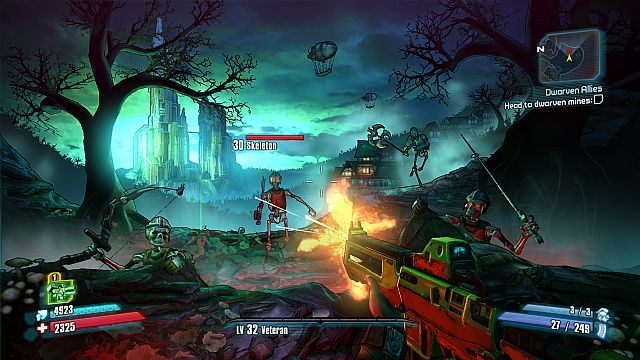 Zamek w oddali jak z bajki - Borderlands 2 DLC: Tiny Tina's Assault on Dragon Keep na 20-minutowym materiale wideo - wiadomość - 2013-05-29