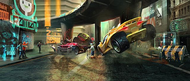 Grafiki koncepcyjne to wciąż jedne z nielicznych dostępnych materiałów z Carmageddon: Reincarnation - Carmageddon: Reincarnation ukaże się na początku 2014 roku w ramach Steam Early Access - wiadomość - 2013-09-26