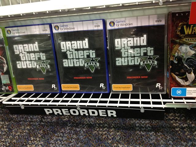 Czyżby Rockstar Games miało nas wkrótce poinformować o pecetowej wersji? - Preordery pecetowej wersji Grand Theft Auto V dostępne w sieci sklepów EB Games. Czyżby ktoś się pospieszył? - wiadomość - 2012-11-22