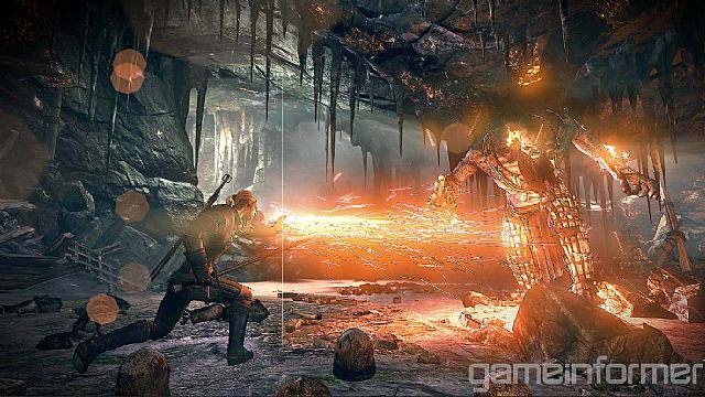 Geralt wykorzysta w walce nowy system rzucania znaków (źródło: Game Informer) - Wiedźmin 3: Dziki Gon na PlayStation 4 – Geralt w nowej generacji - wiadomość - 2013-02-21