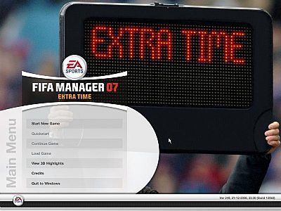 Szczegóły nt. FIFA Manager 07: Extra Time - ilustracja #1