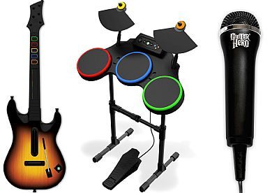 Więcej informacji o instrumentach w Guitar Hero: World Tour - ilustracja #2