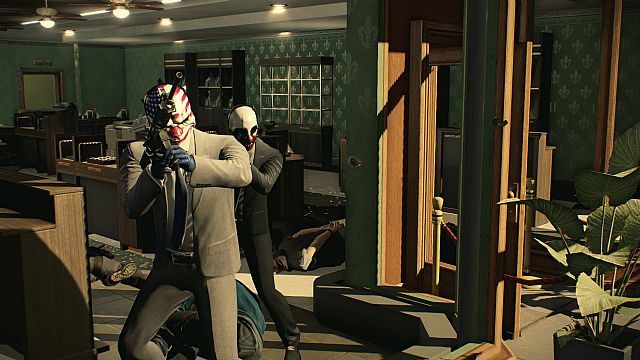 Wcielimy się w zamaskowanych gangsterów i zasiejemy postrach wśród obsługi niejednego banku! - PayDay 2 – znamy wymagania sprzętowe. Internetowy serial w drodze - wiadomość - 2013-05-24