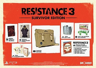 Data premiery i zawartość edycji kolekcjonerskich Resistance 3 - ilustracja #2