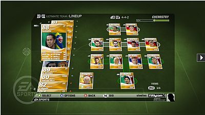 FIFA 09 z nowym trybem - Ultimate Team - ilustracja #3