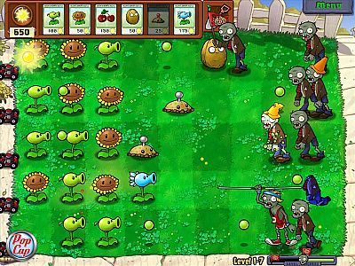 Plants vs Zombies zarabia milion dolarów na iPhonie  - ilustracja #1