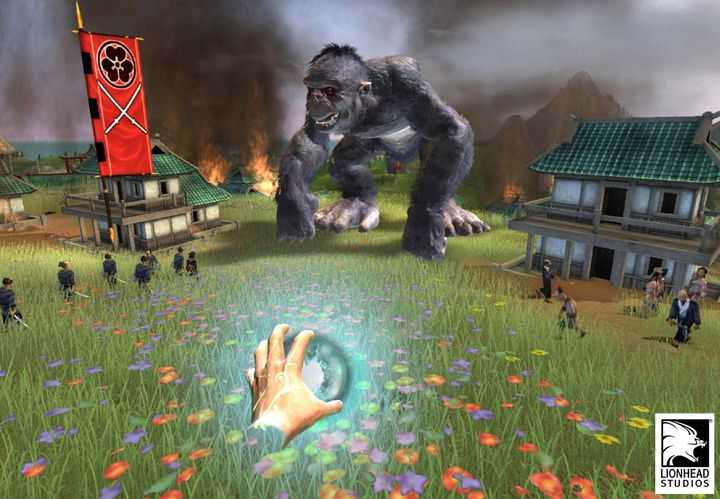 Demoniczna małpa – chowaniec z gry Black & White 2 (2005). - 2016-08-05