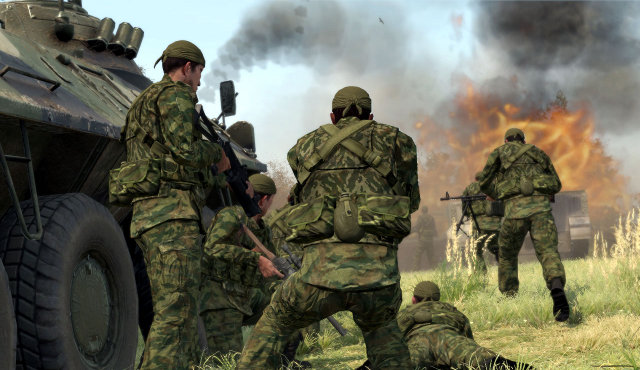Arma II (2009) to przykład realistycznego podejścia do militarnych strzelanin, stanowiący przeciwieństwo np. serii Call of Duty. - 2016-10-27