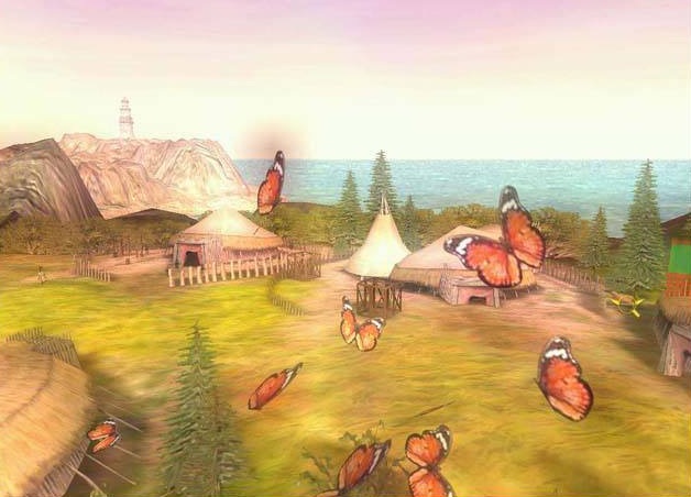 Black & White z 2001 roku to jedna z najbardziej kultowych gier typu god game. Źródło: Lionhead Studios / Electronic Arts.