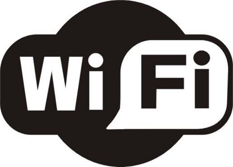 Znaczek wi-fi na urządzeniu informuje, że posiada ono odpowiedni moduł do komunikacji w lokalnej sieci bezprzewodowej WLAN pracującej według jednego ze standardów technicznych IEEE (Institute of Electrical and Electronics Engineers).