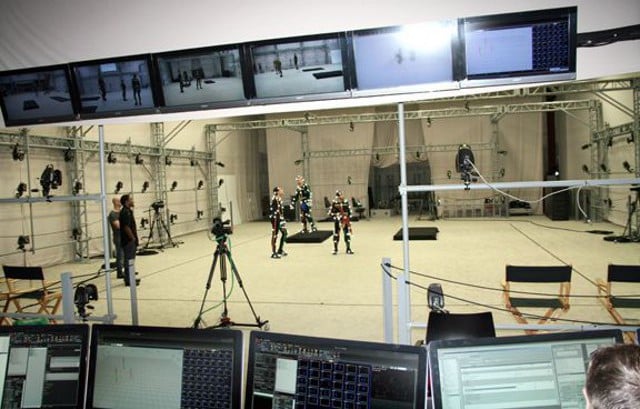 Zdjęcie z sesji motion capture w studiu Respawn Entertainment - 2012-12-17
