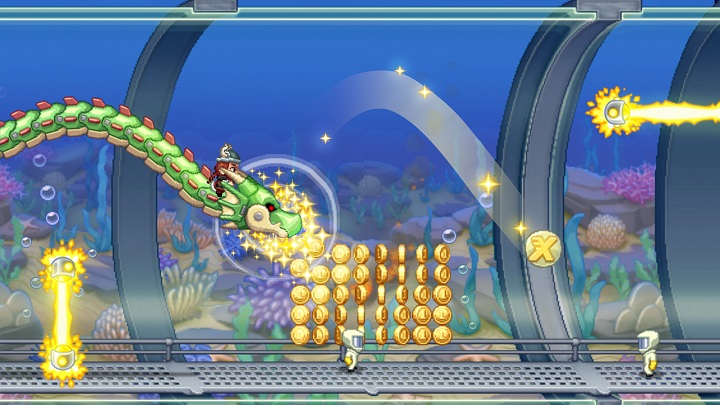 Jetpack Joyride z 2011 roku to przykład endless runnera, w którym akcję obserwujemy z boku. - 2017-11-20