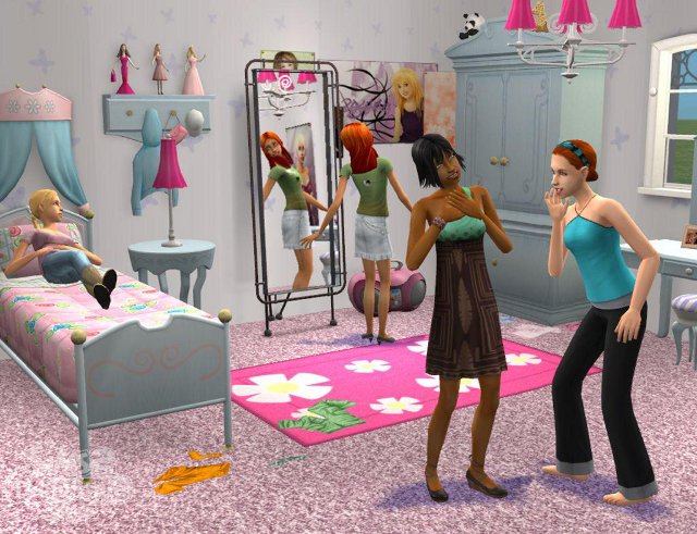 Symulacje życia, jak The Sims 2 (2004) cieszą się ogromną popularnością wśród graczy. - 2012-12-17