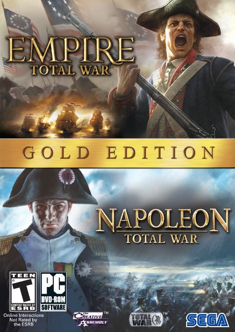 Złota Edycja gry Empire: Total War zawiera samodzielny dodatek Napoleon: Total War.