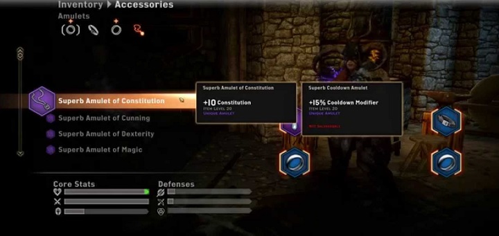 W grze Dragon Age: Inkwizycja cooldown można zmniejszyć, nakładając na postać specjalny amulet. - 2019-12-17