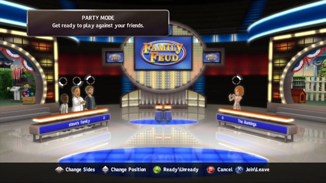 Tryb Party mode w grze Family Feud. - 2013-03-16