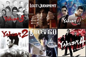 Osobisty ranking serii Yakuza