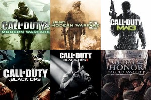 Najbardziej polecane Call of Duty,MoH i BF