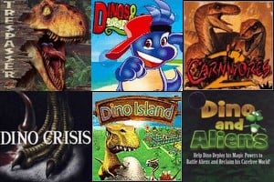 Najlepsze gry z dinozaurami
