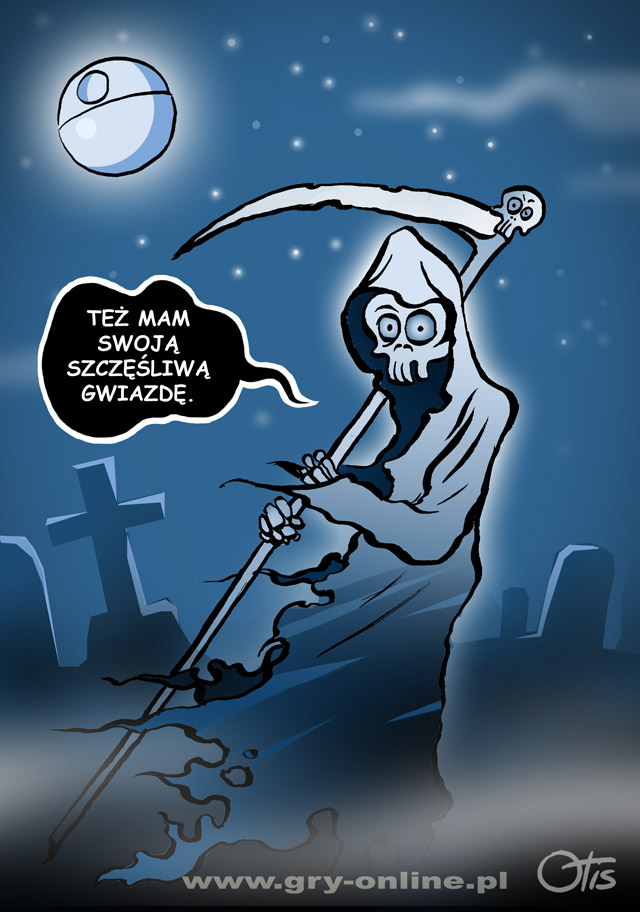 Szczęśliwa gwiazda, komiks Cartoon Wars, odc. 25.