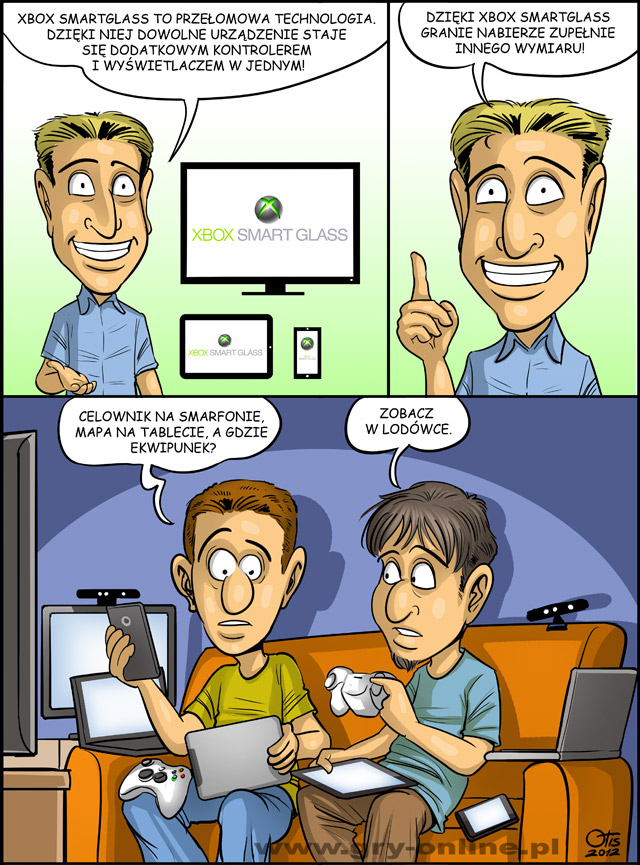 Smartglass, komiks Cartoon Games, odc. 81.
