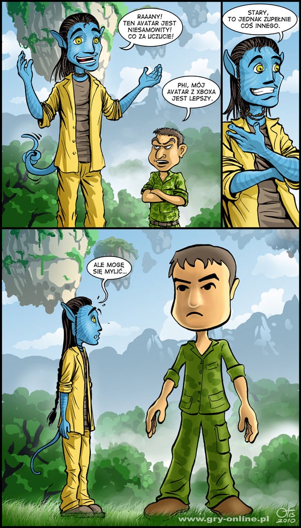Avatar, komiks Cartoon Games, odc. 16.