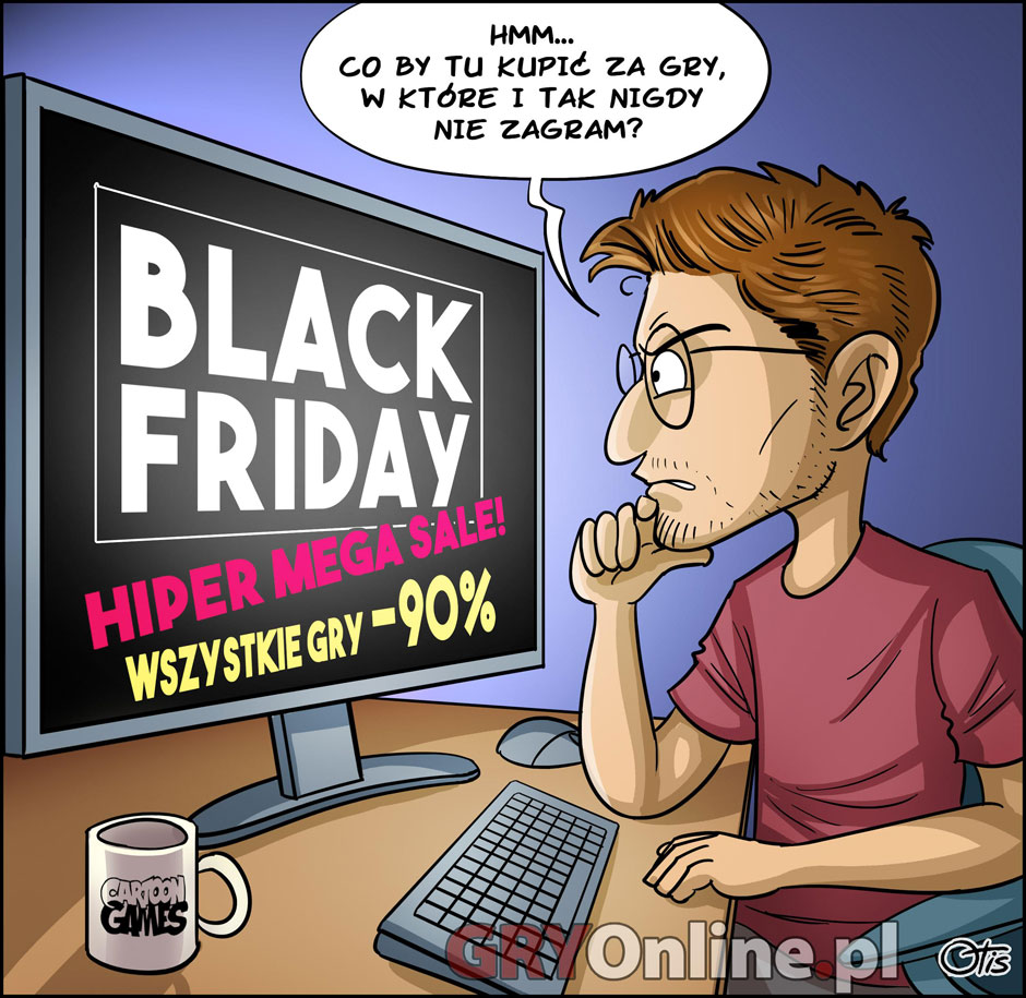 Black Friday, komiks Cartoon Games, odc. 301.