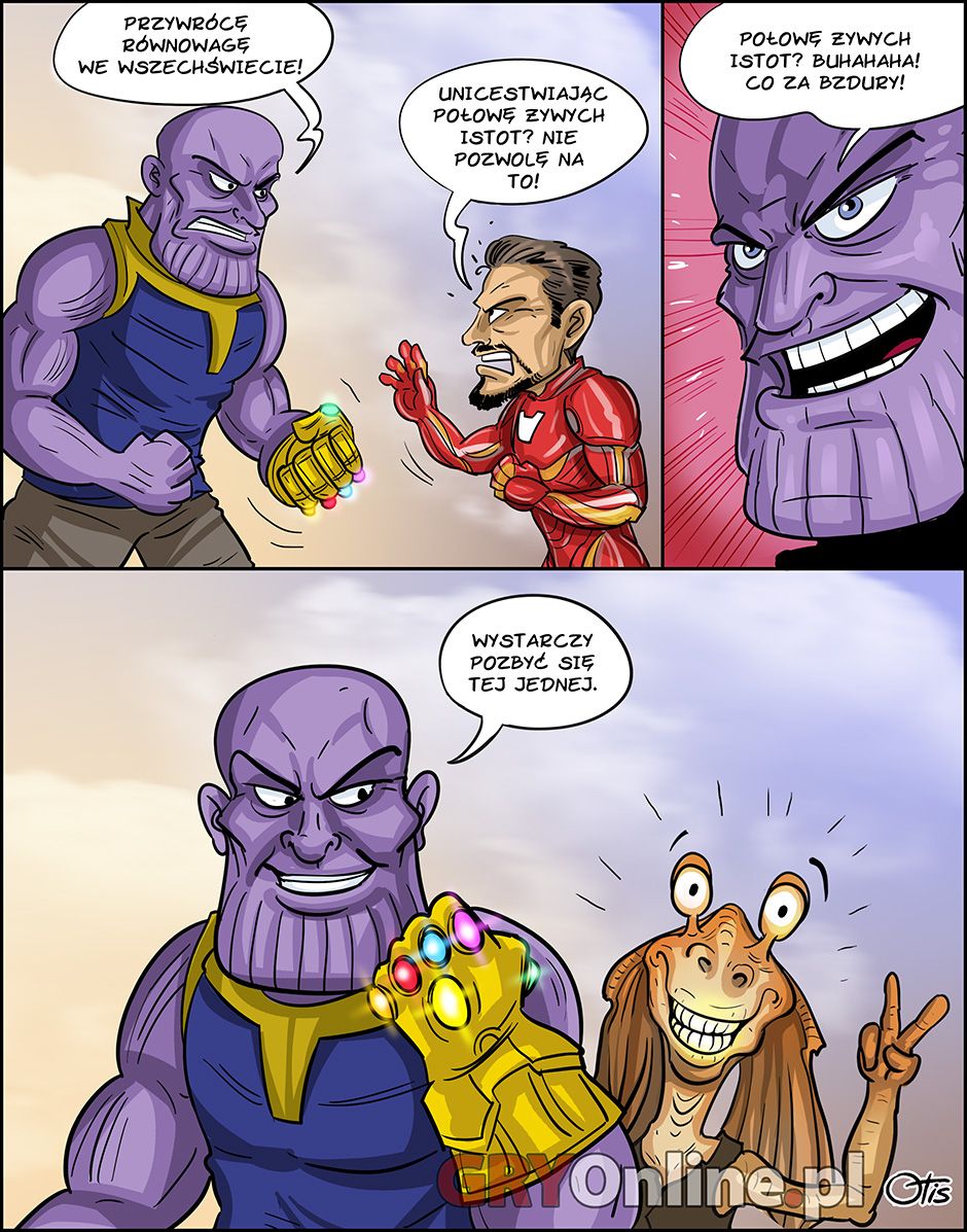 Thanos, komiks Cartoon Games, odc. 281.