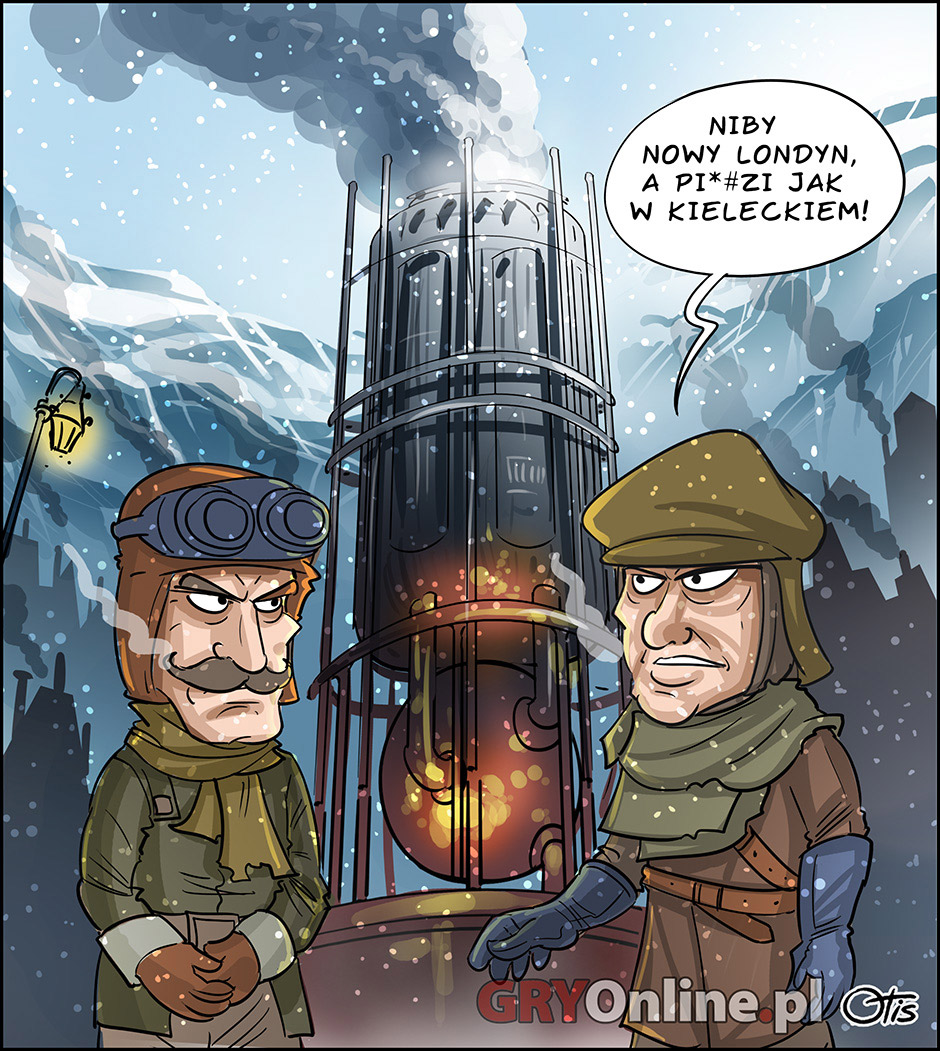 Frostpunk, komiks Cartoon Games, odc. 241.