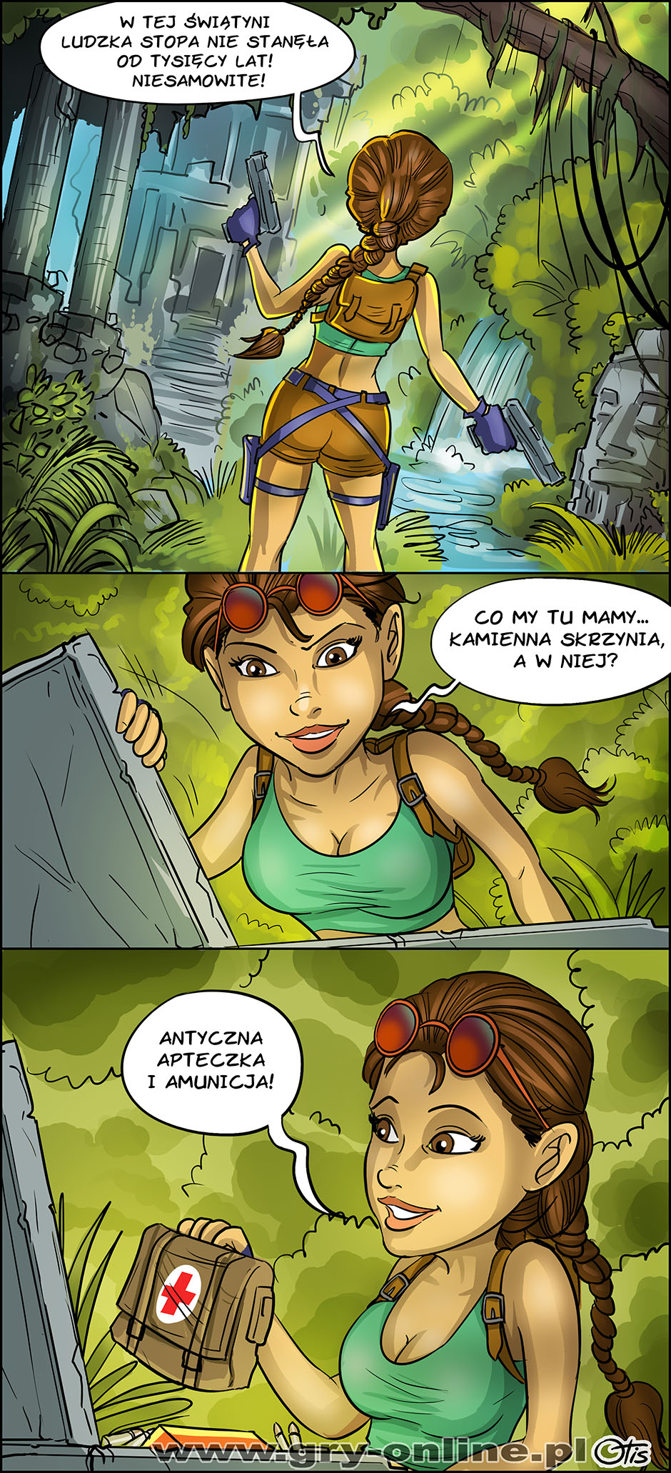 Tomb Raider Classic, komiks Cartoon Games, odc. 202.