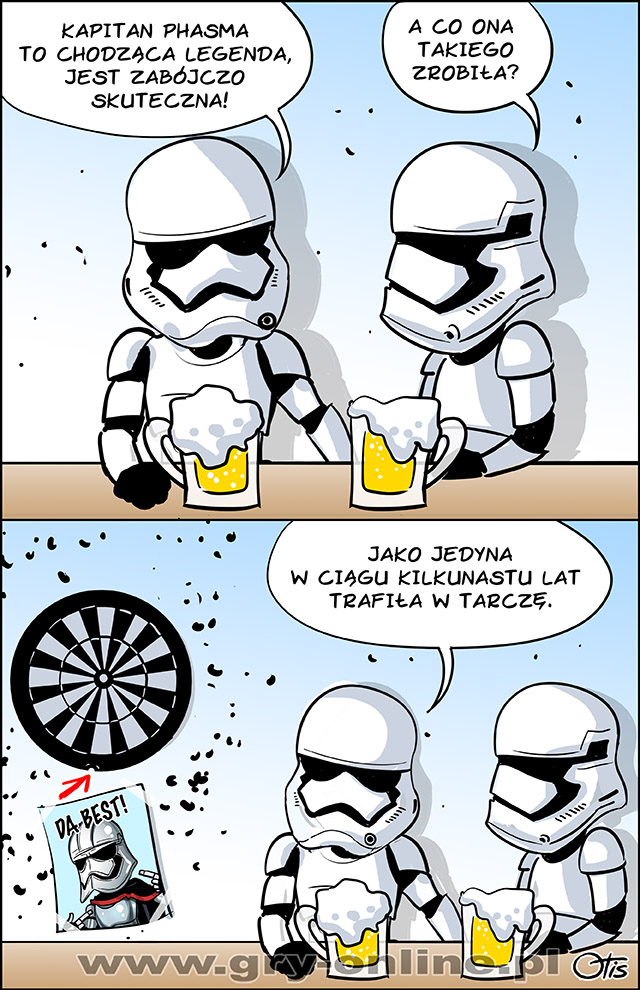 Legenda, komiks Cartoon Wars, odc. 92.