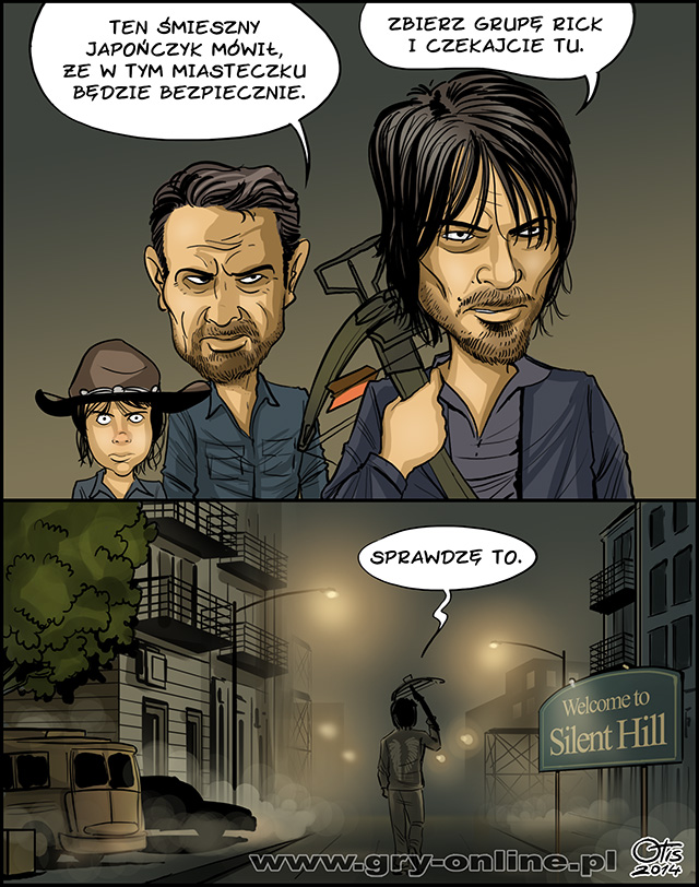 The Walking Silent, komiks Cartoon Games, odc. 132.