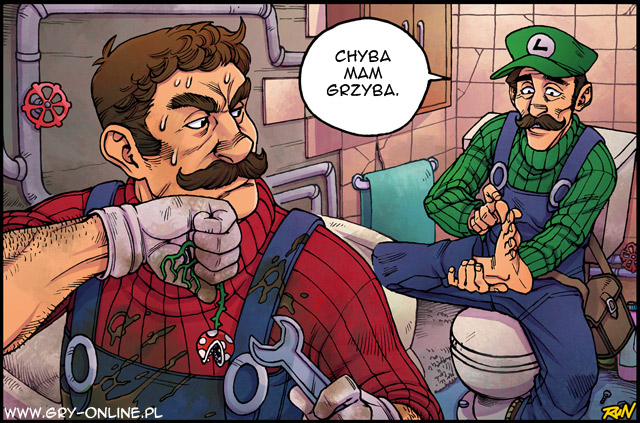 Realizm (Redux), komiks Next Gen, odc. 91. Nowa wersja komiksu Realizm z cyklu Next Gen, którą opublikowaliśmy w czerwcu 2012 roku. Bohaterami są sławni bohaterowie gier filmy Nintendo - Mario i Luigi.