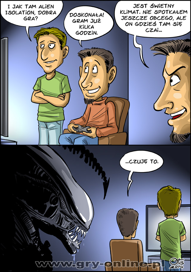 Alien: Isolation, komiks Cartoon Games, odc. 134.