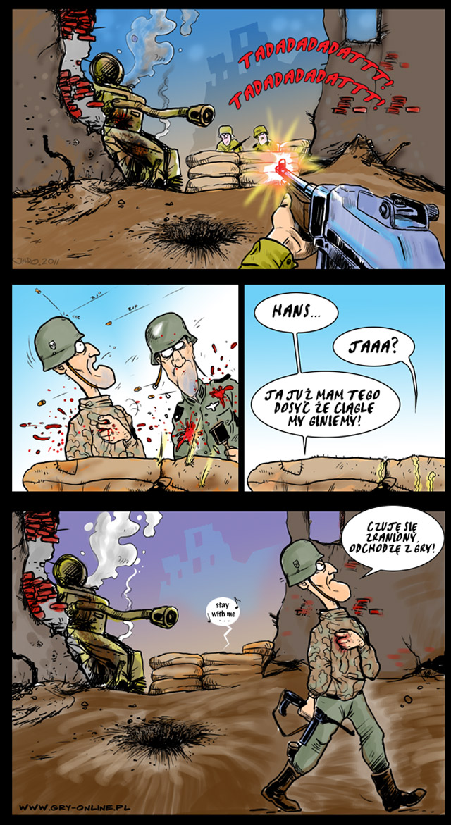 Medal of Honor Saga, komiks Zaginiony Level, odc. 11.