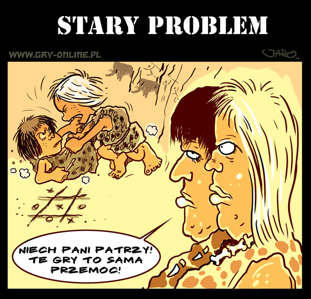 Stary Problem, komiks Zaginiony Level, odc. 75.