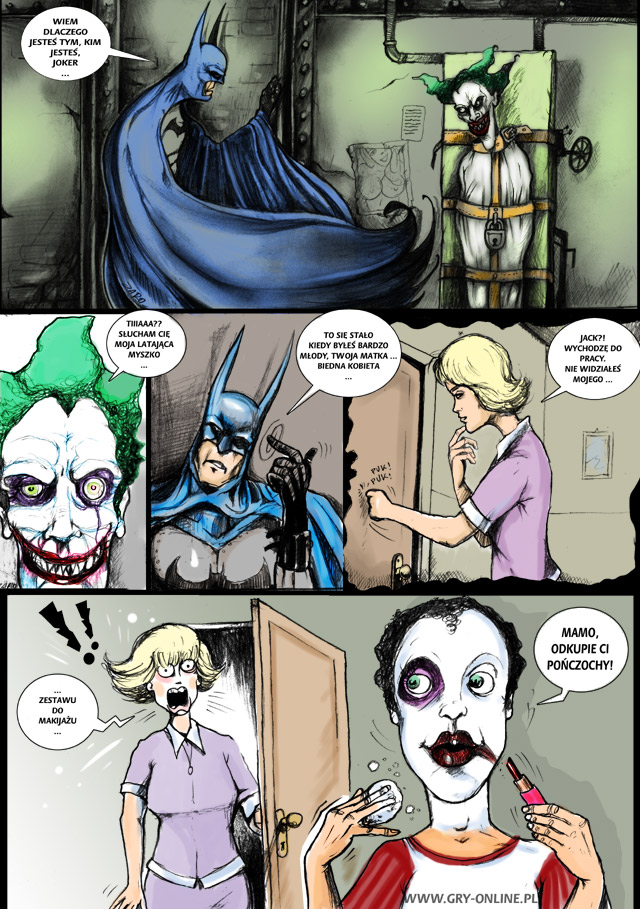 Arkham Asylum, komiks Zaginiony Level, odc. 20.