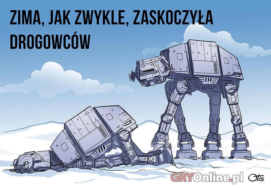 Zima Zaskoczyła, komiks Cartoon Wars, odc. 103.