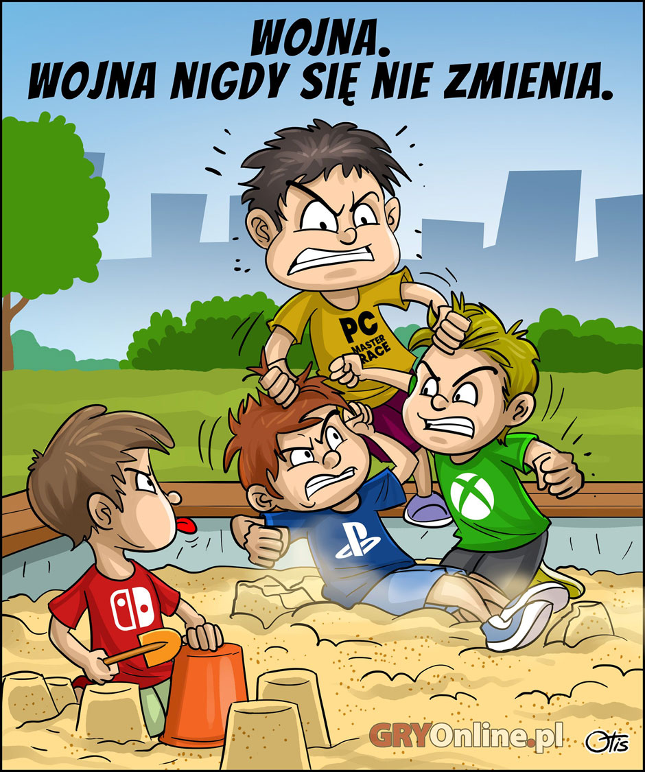 Wojna, komiks Cartoon Games, odc. 327.