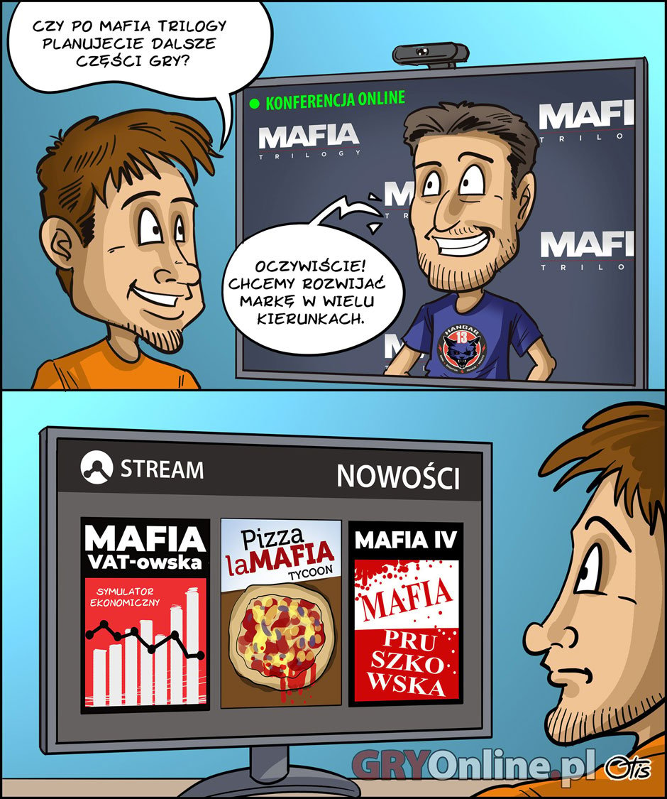 Mafia, komiks Cartoon Games, odc. 322.