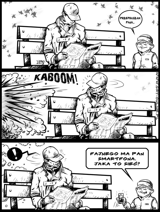 Watch Dogs, komiks Zaginiony Level, odc. 69.