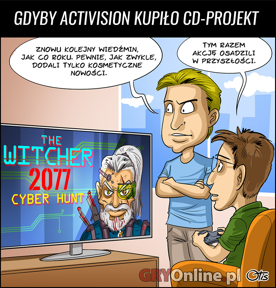 Cyber hunt, komiks Cartoon Games, odc. 255.