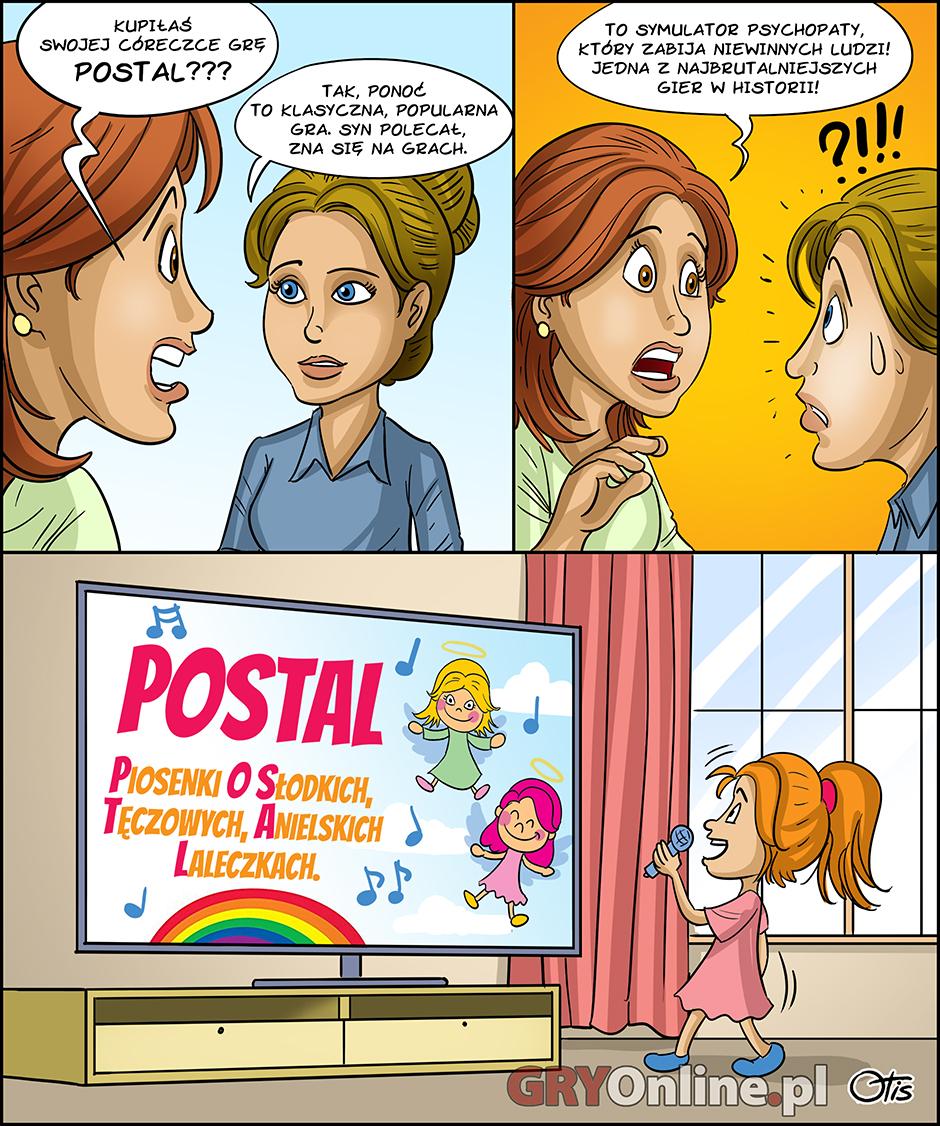Postal, komiks Cartoon Games, odc. 290.