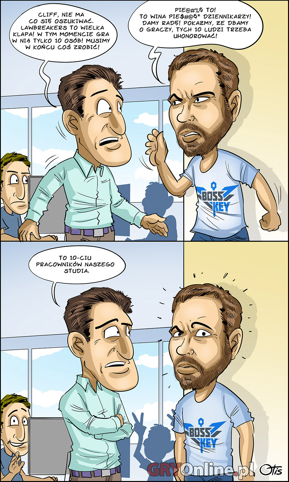 LawBreakers, komiks Cartoon Games, odc. 232.