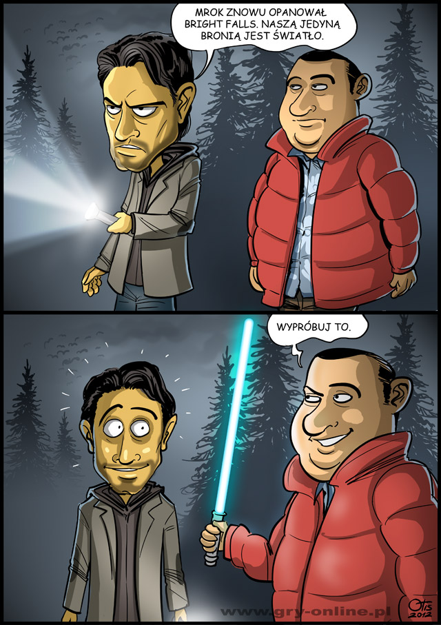 Alan Wake 2, komiks Cartoon Games, odc. 75.