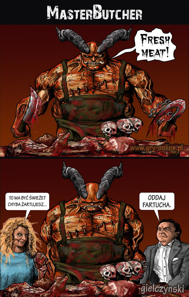 Master Butcher, komiks Fatal Draws, odc. 34.