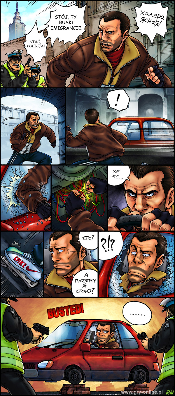 GTA: Polish City, komiks Next Gen, odc. 6.