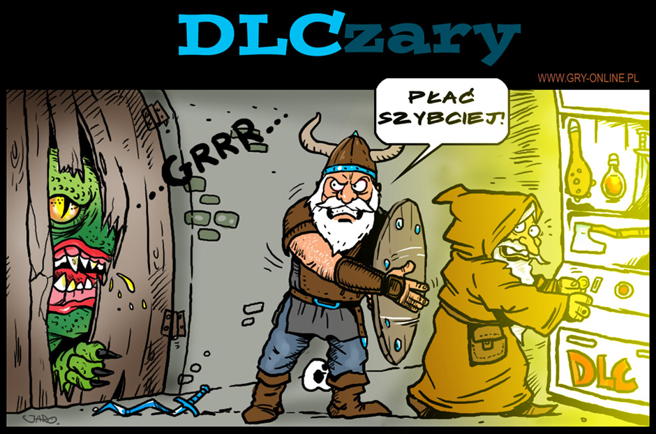 DLCzary, komiks Zaginiony Level, odc. 134.