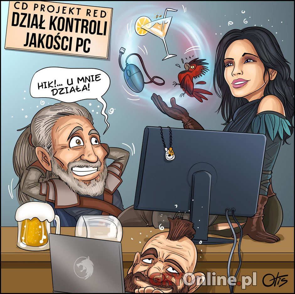 U mnie działa, komiks Cartoon Games, odc. 366.