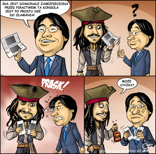 Na pirata nie ma bata, komiks Cartoon Games, odc. 28.